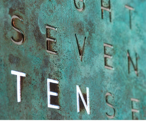 Qlocktwo Earth 45 Creators Edition Vintage Copper - The Independent CollectiveQlocktwo Creators Edition Vintage Copper - The Independent Collective Watches QT4ENVIC - 2