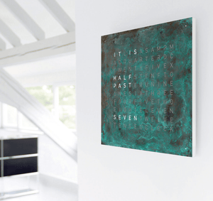 Qlocktwo Earth 45 Creators Edition Vintage Copper - The Independent Collective QT4ENVIC - 2