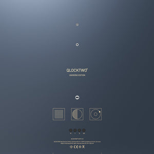 Qlocktwo Earth 45 Moon Gold Limited Edition - The Independent Collective QT4ENMG