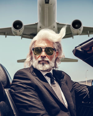 SEVENFRIDAY 43kFt : Black Polished Acetate - The Independent Collective