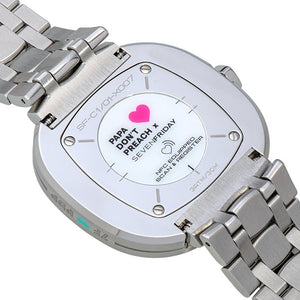 SEVENFRIDAY C1/01 Papa Don’t Preach Silver Leopard - The Independent Collective C1/01