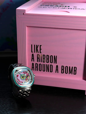 SEVENFRIDAY C1/01 Papa Don’t Preach Silver Leopard - The Independent Collective C1/01