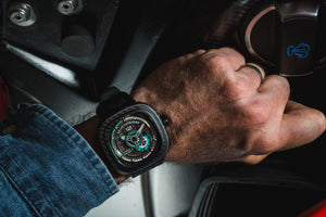 SEVENFRIDAY PS3/01 Jade Carbon - The Independent Collective