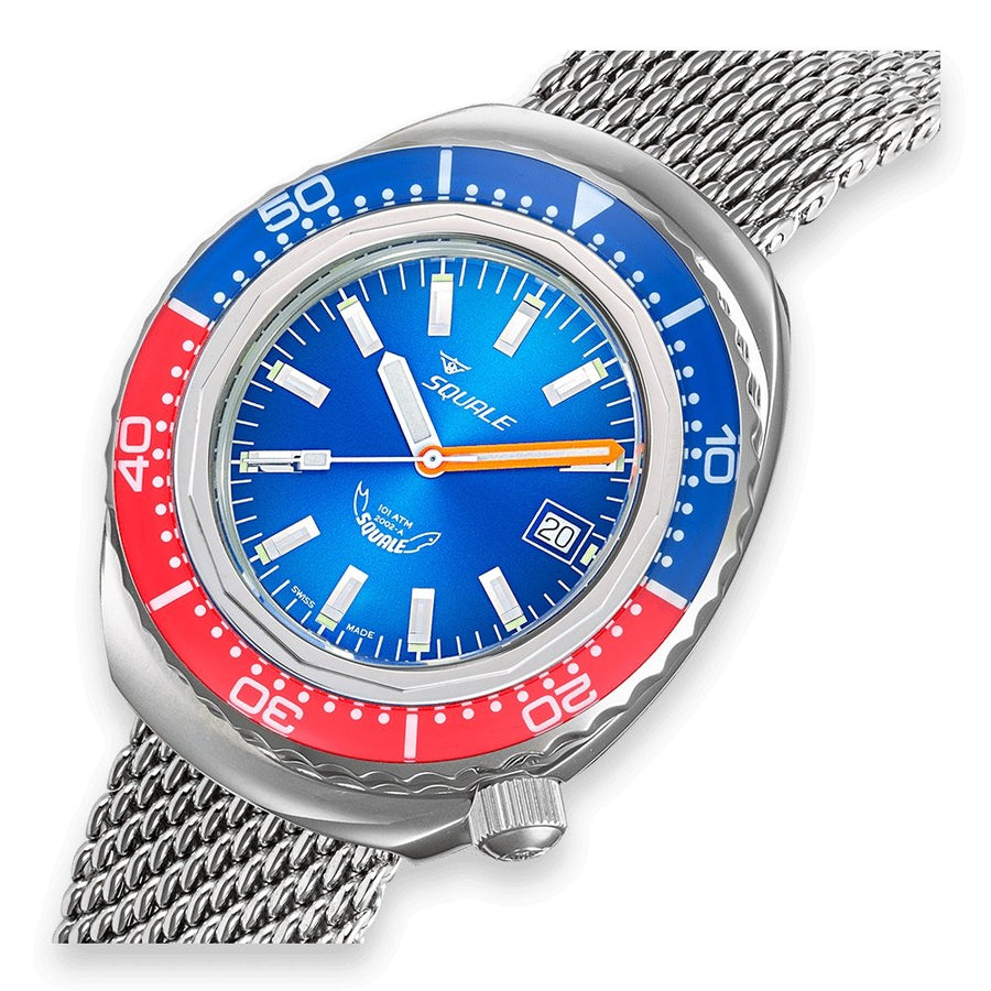 Squale 2002 Blue Red - The Independent Collective