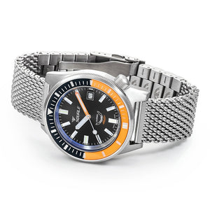 Squale Matic Satin Orange - The Independent Collective