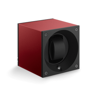 SwissKubik Master Box : Brushed Red Aluminium