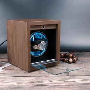 The Walnut One Watch Winder - The Independent Collective