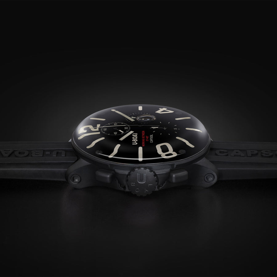 Uboat Capsoil Chronograph DLC Black - The Independent Collective Watches