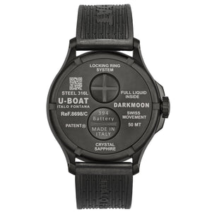 Uboat Darkmoon 44mm Black PVD Green - The Independent Collective 8698/C