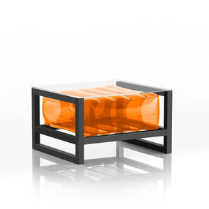 Yoko Coffee Table Aluminium - The Independent Collective