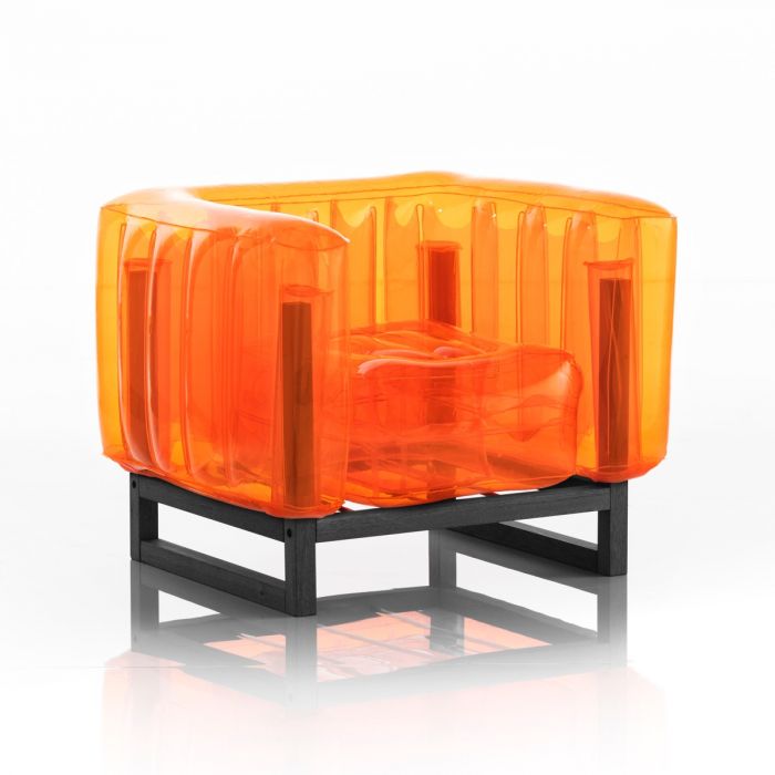 Yomi Armchair Orange Crystal - The Independent Collective