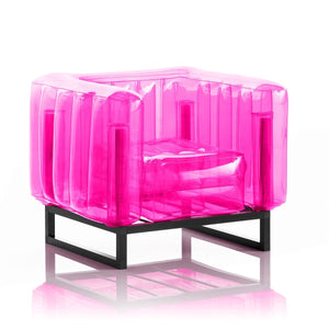 Yomi Armchair Pink Crystal - The Independent Collective