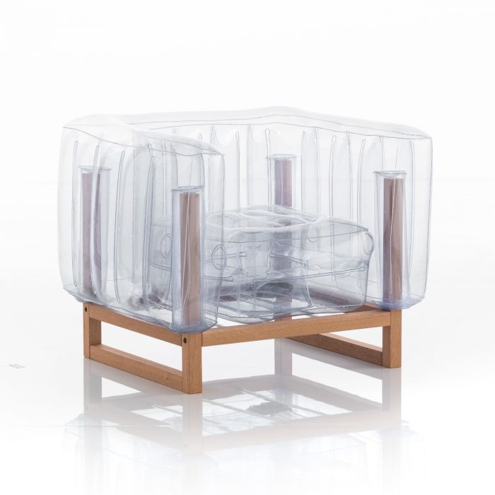 Yomi Armchair Transparent Crystal - The Independent Collective